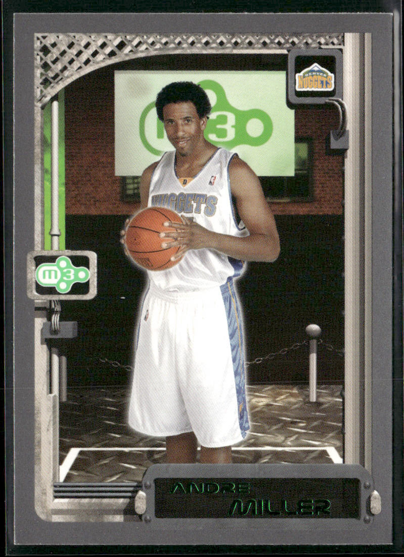 Andre Miller 2003-04 Topps Rookie Matrix #89 Denver Nuggets