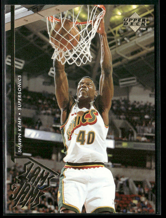 Shawn Kemp 1995-96 Upper Deck #357 Seattle SuperSonics