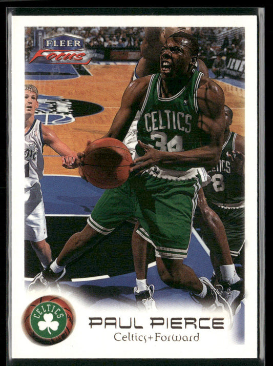 Paul Pierce 1999-00 Fleer Focus #16 Boston Celtics