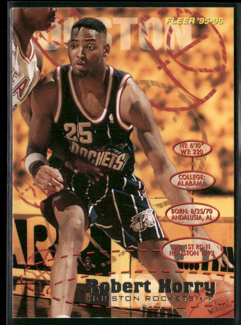 Robert Horry 1995-96 Fleer #223 Houston Rockets