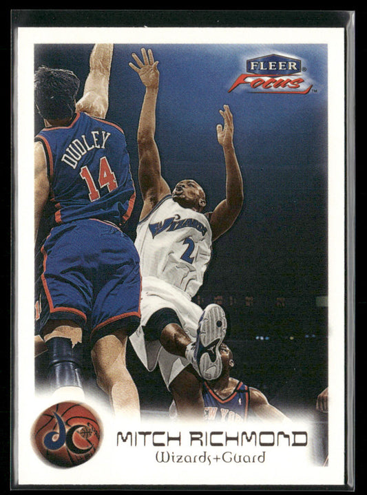 Mitch Richmond 1999-00 Fleer Focus #19 Washington Wizards
