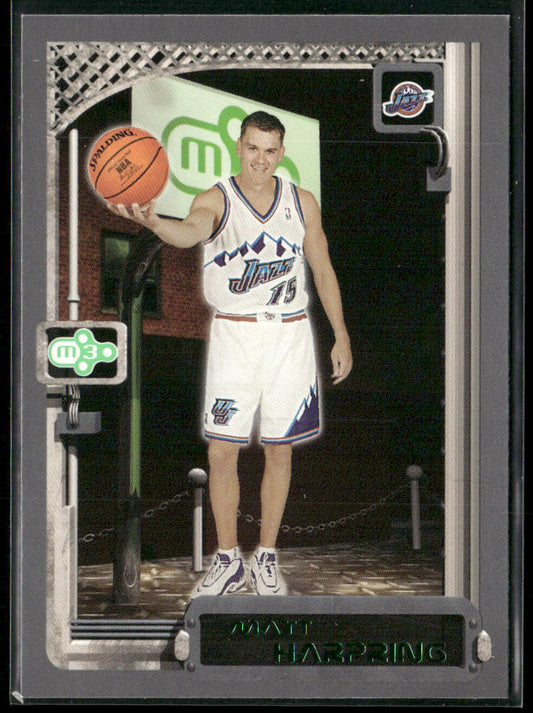 Matt Harpring 2003-04 Topps Rookie Matrix #86 Utah Jazz