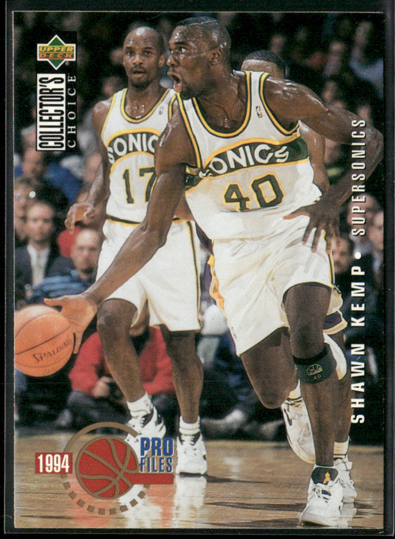 Shawn Kemp 1994-95 Collector's Choice #203 Seattle SuperSonics