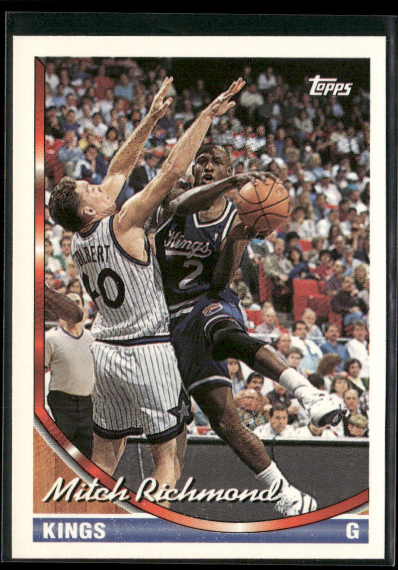 Mitch Richmond 1993-94 Topps #280 Sacramento Kings