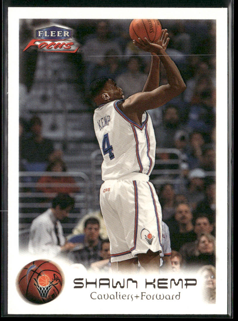 Shawn Kemp 1999-00 Fleer Focus #41 Cleveland Cavaliers