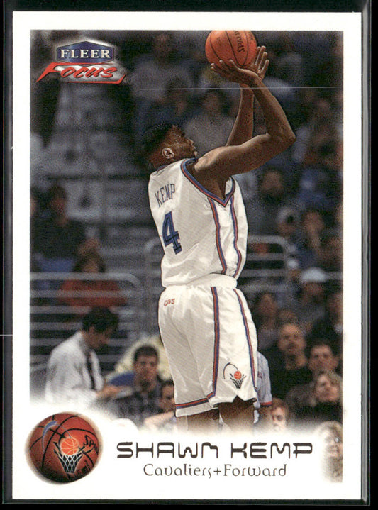Shawn Kemp 1999-00 Fleer Focus #41 Cleveland Cavaliers