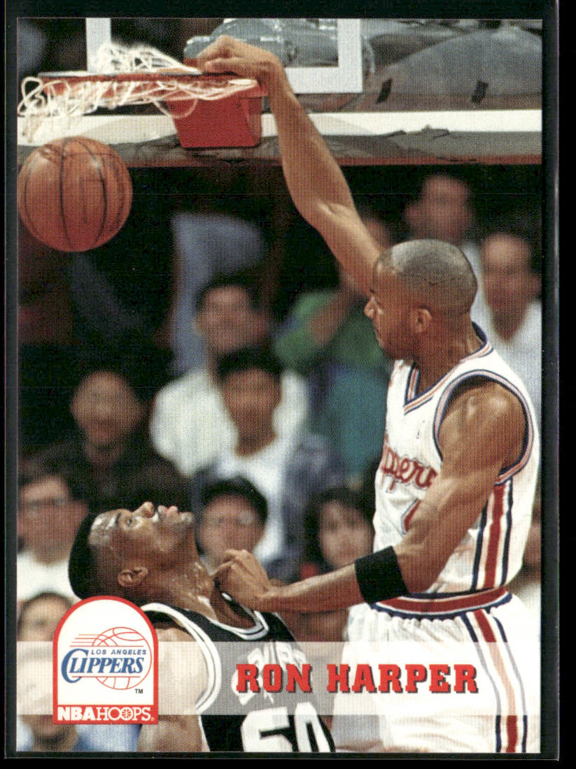 Ron Harper 1993-94 Hoops #94 Los Angeles Clippers