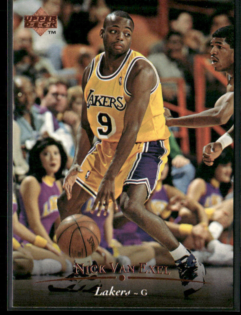 Nick Van Exel 1995-96 Upper Deck #302 Los Angeles Lakers