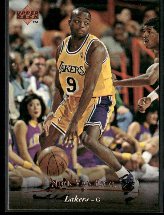 Nick Van Exel 1995-96 Upper Deck #302 Los Angeles Lakers
