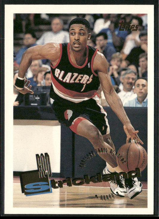 Rod Strickland 1995-96 Topps #288 Portland Trail Blazers