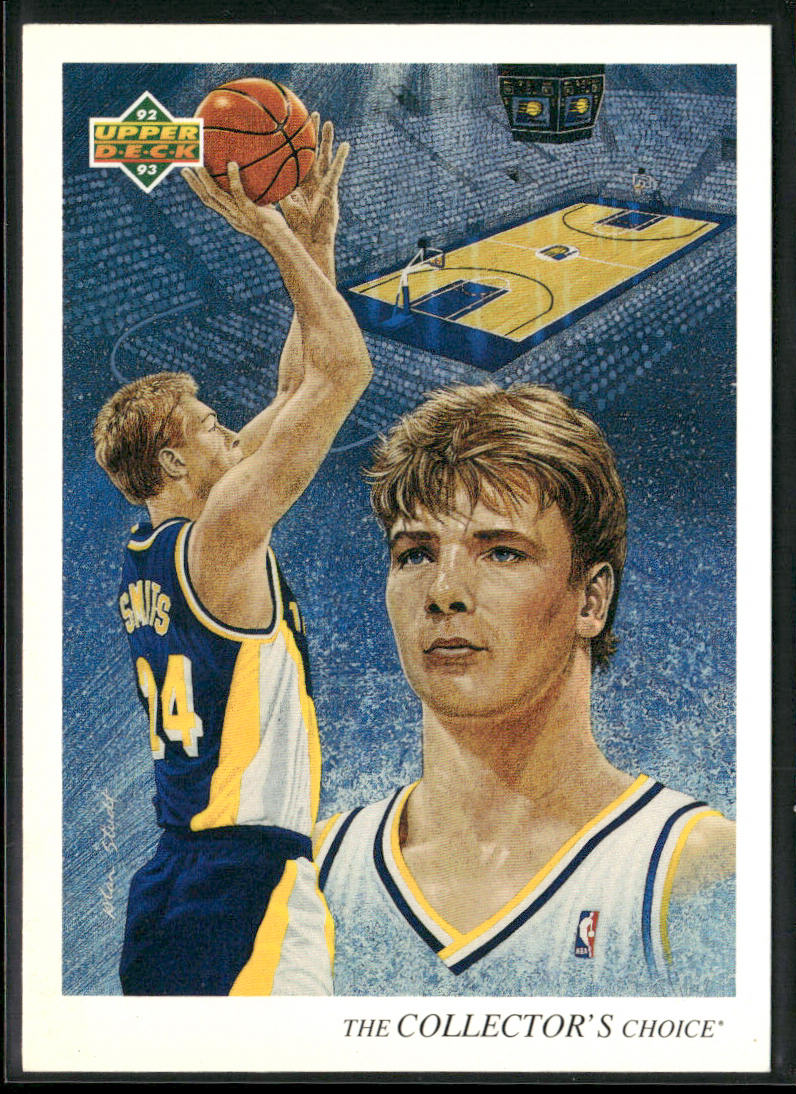 Rik Smits 1992-93 Upper Deck #52b Indiana Pacers