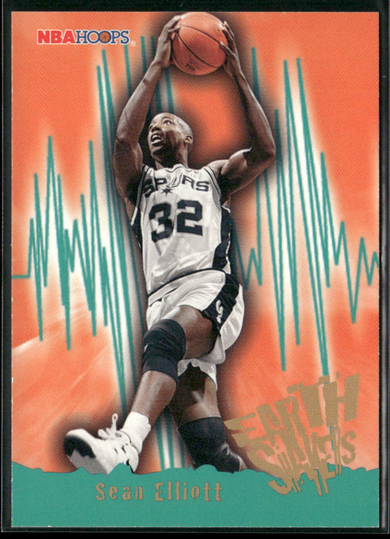 Sean Elliott 1995-96 Hoops #370 San Antonio Spurs