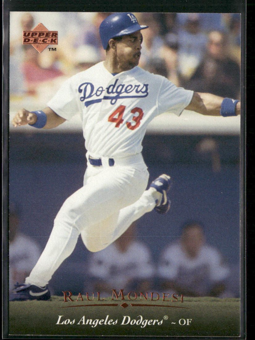 Raul Mondesi 1995 Upper Deck #322 Los Angeles Dodgers