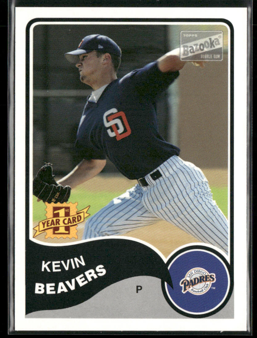 Kevin Beavers 2003 Bazooka #236 RC San Diego Padres