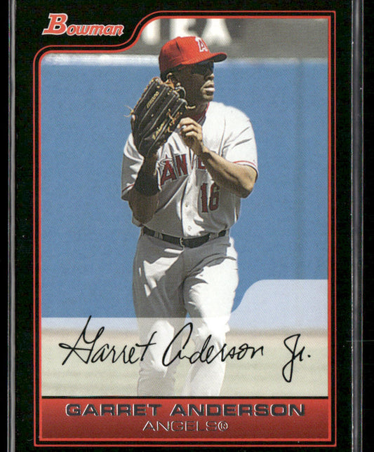 Garret Anderson 2006 Bowman #161 Los Angeles Angels