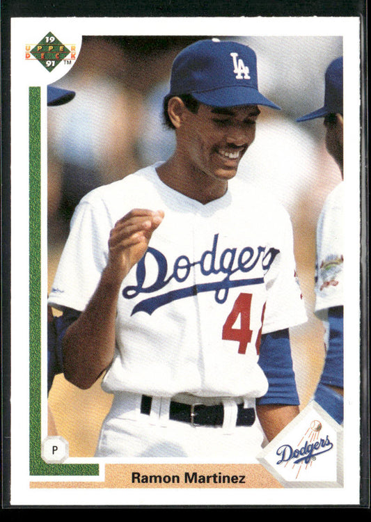 Ramon Martinez 1991 Upper Deck #136 Los Angeles Dodgers