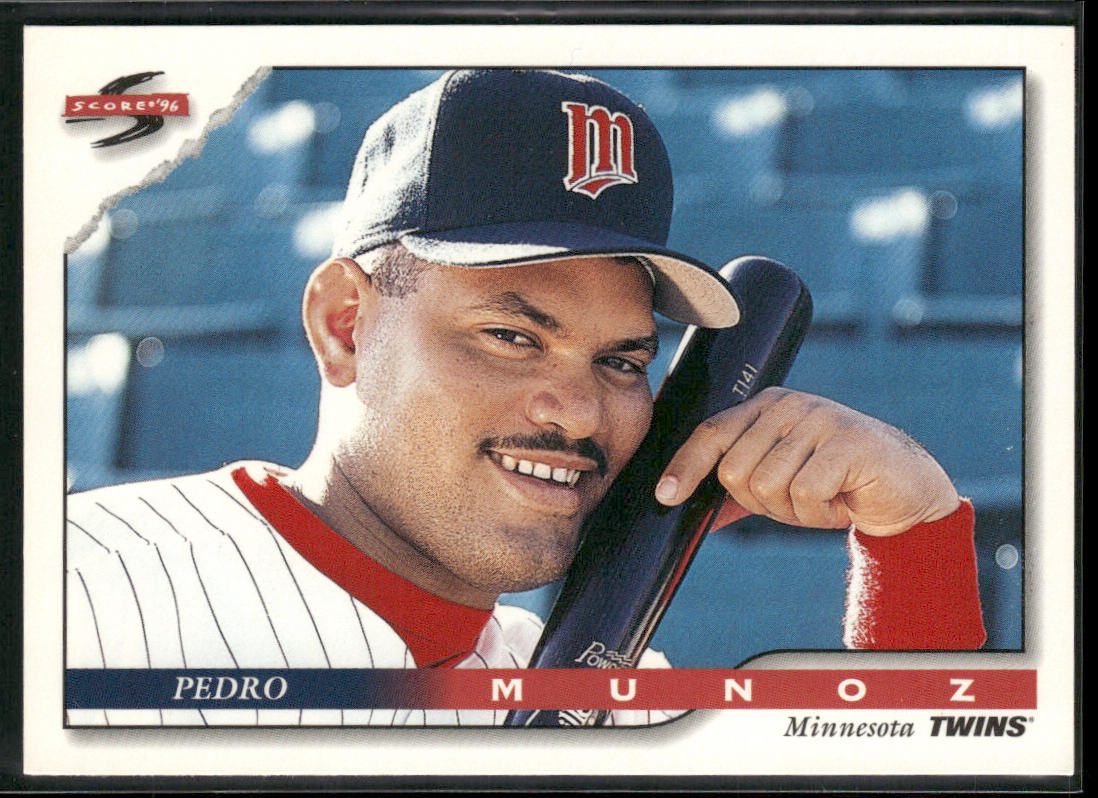 Pedro Munoz 1996 Score #87 Minnesota Twins