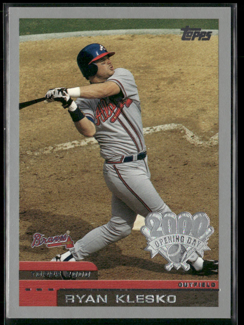 Ryan Klesko 2000 Topps Opening Day #65 Atlanta Braves