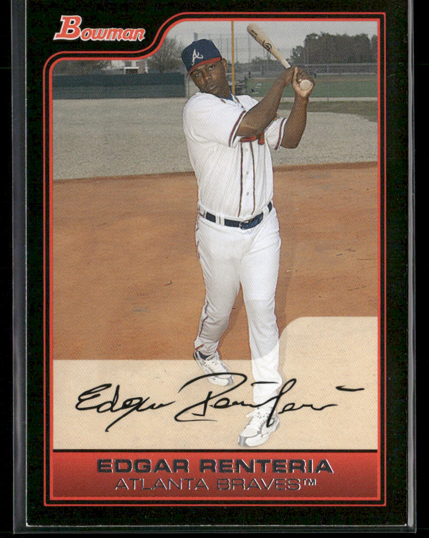 Edgar Renteria 2006 Bowman #122 Atlanta Braves