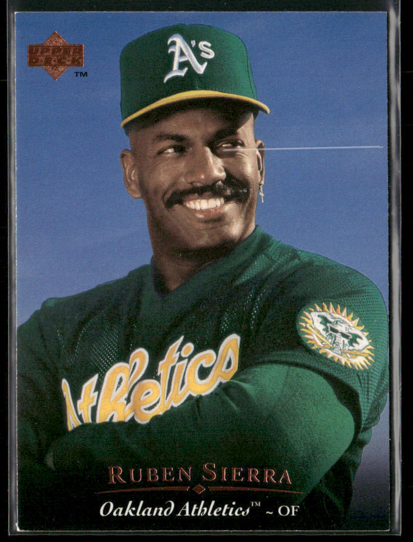 Ruben Sierra 1995 Upper Deck #280 Oakland Athletics