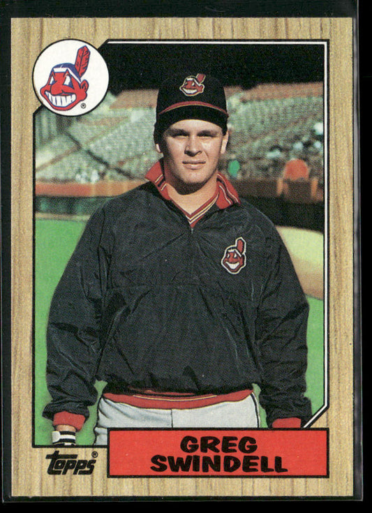 Greg Swindell 1987 Topps #319 RC Cleveland Indians