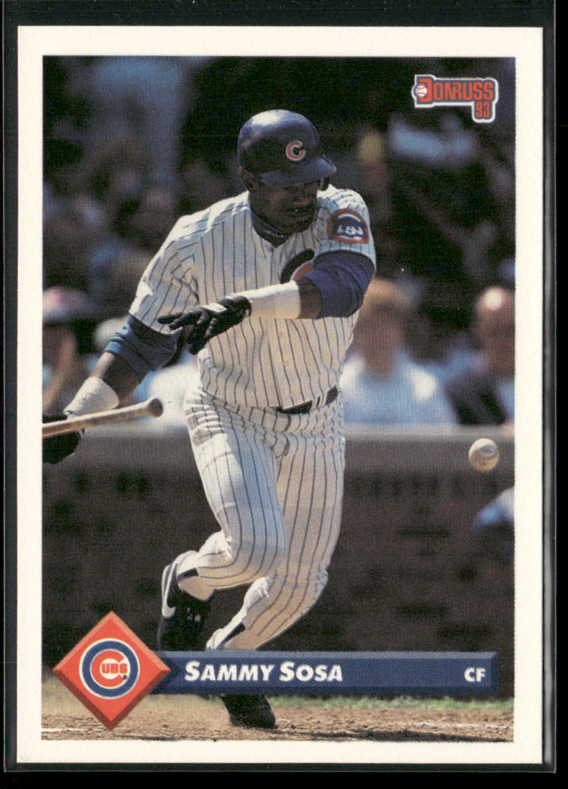 Sammy Sosa 1993 Donruss #186 Chicago Cubs