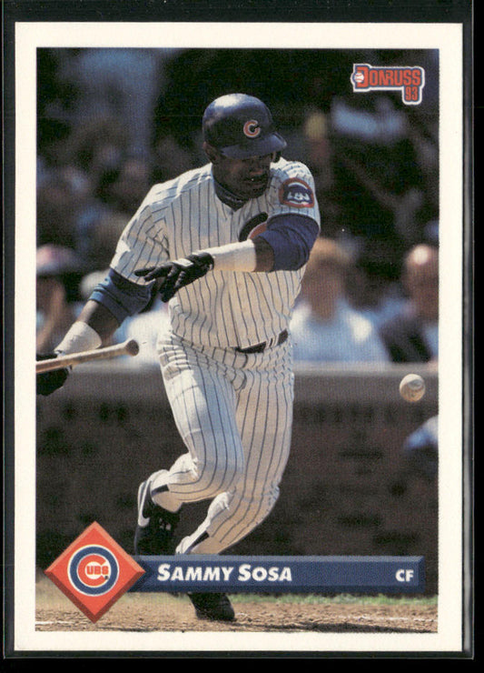 Sammy Sosa 1993 Donruss #186 Chicago Cubs