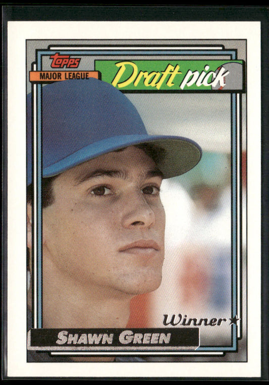 Shawn Green 1992 Topps Gold #276 RC Toronto Blue Jays