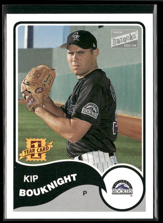 Kip Bouknight 2003 Bazooka #159 RC Colorado Rockies