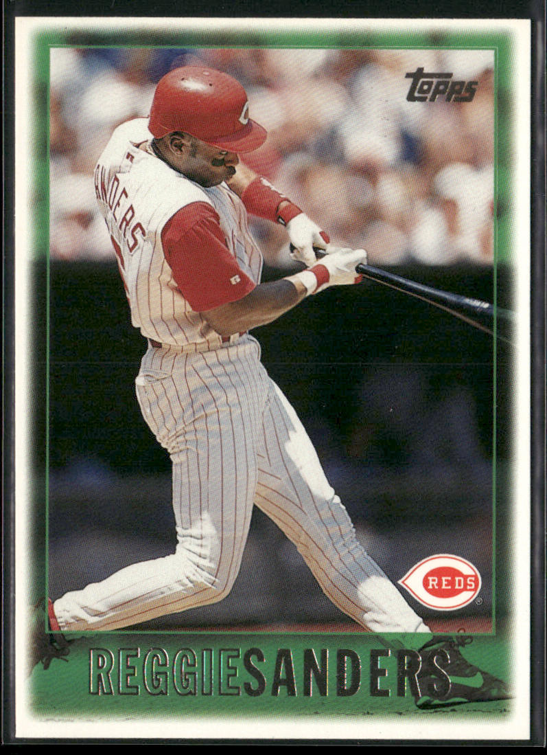 Reggie Sanders 1997 Topps #80 Cincinnati Reds