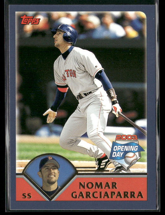 Nomar Garciaparra 2003 Topps Opening Day #156 Boston Red Sox
