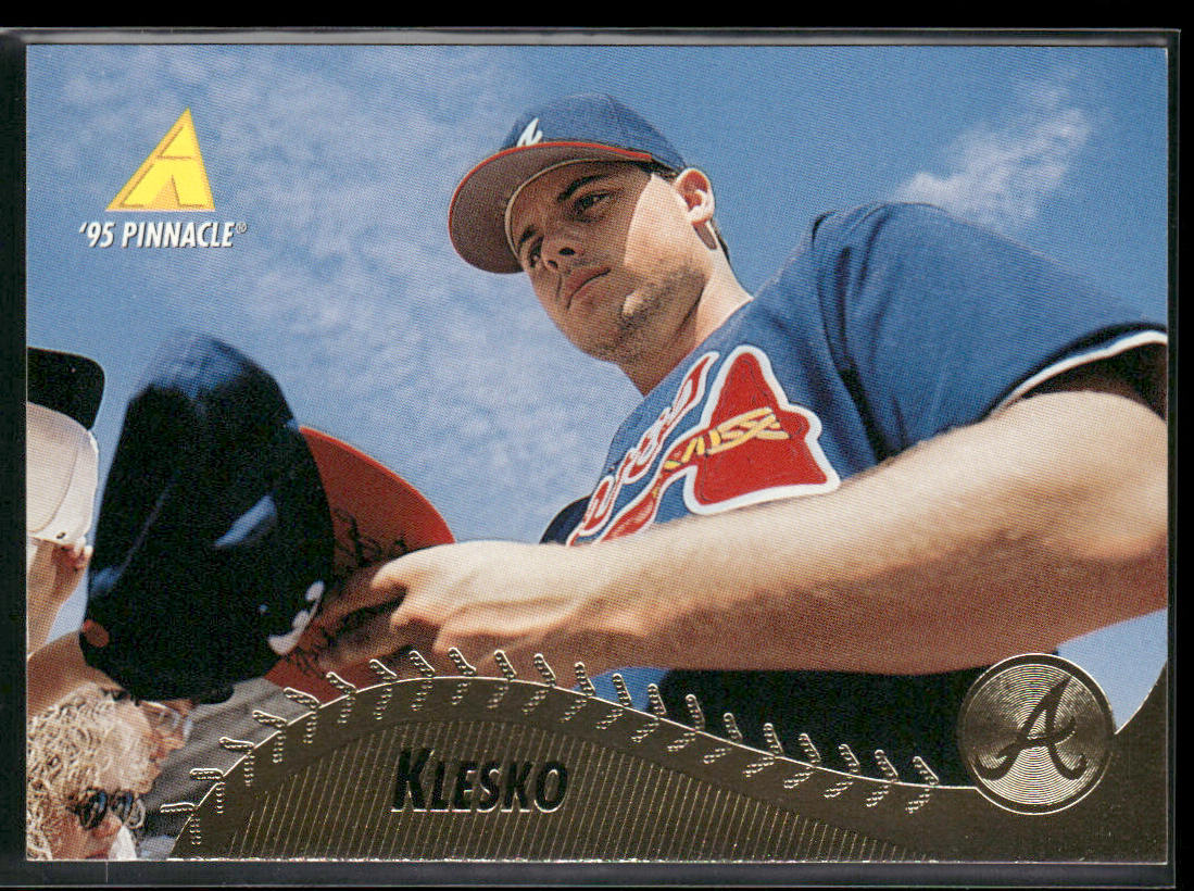 Ryan Klesko 1995 Pinnacle #224 Atlanta Braves
