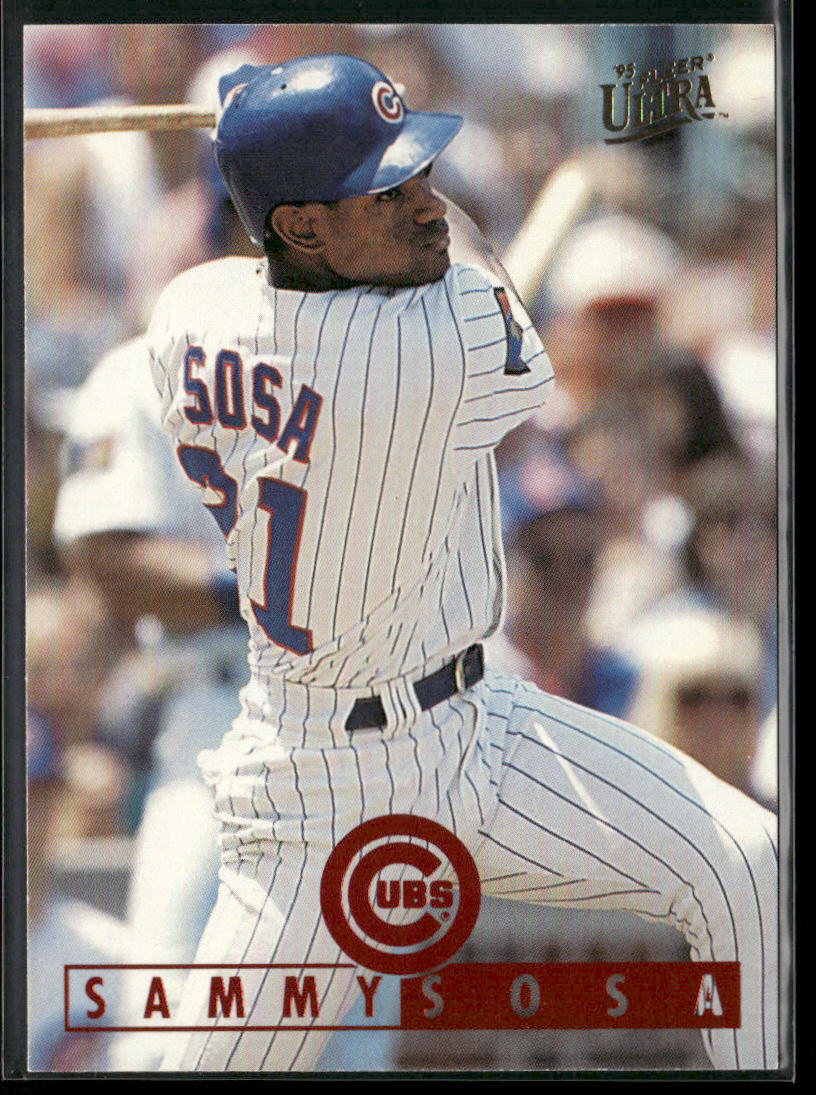 Sammy Sosa 1995 Ultra #139 Chicago Cubs