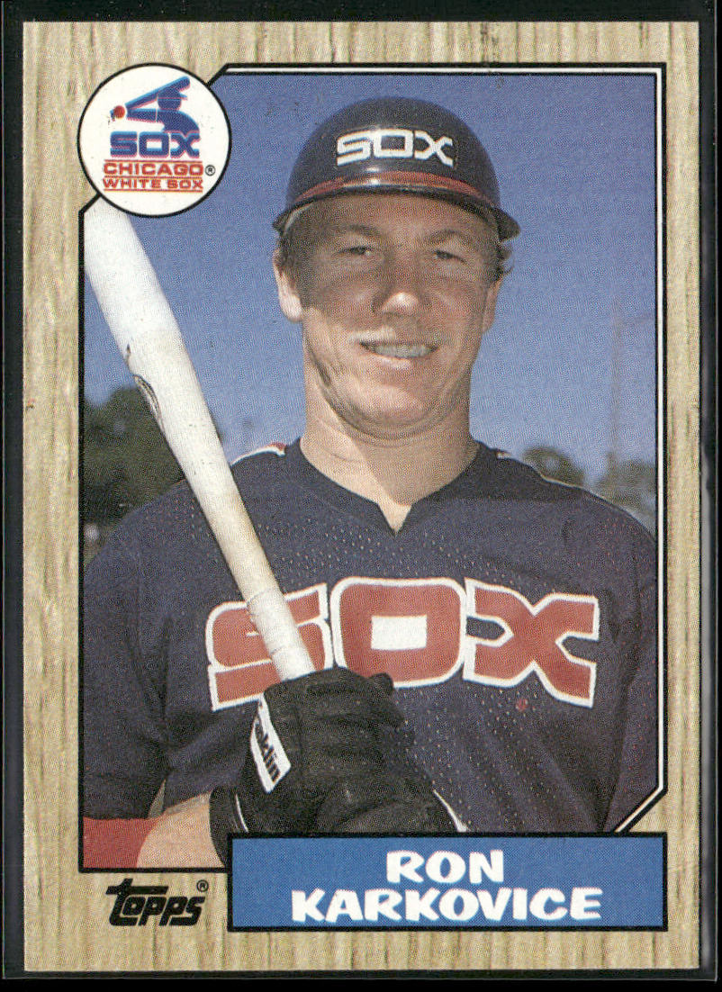 Ron Karkovice 1987 Topps #491 RC Chicago White Sox