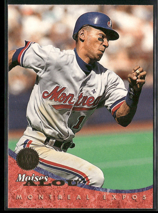 Moises Alou 1994 Leaf #252 Montreal Expos