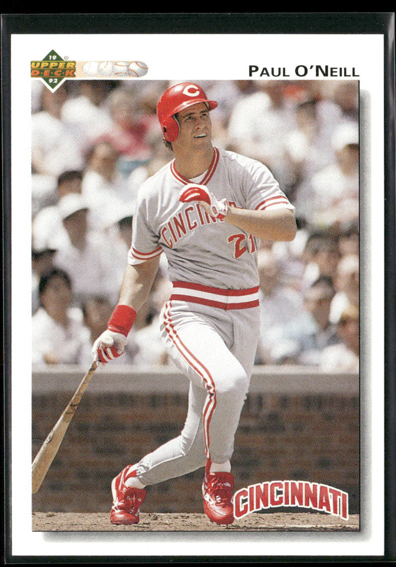 Paul O'Neill 1992 Upper Deck #464 Cincinnati Reds