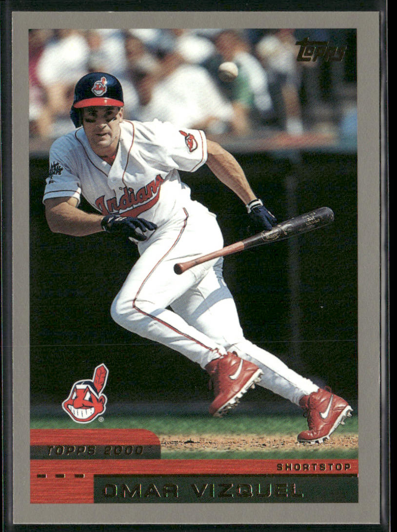 Omar Vizquel 2000 Topps #363 Cleveland Indians