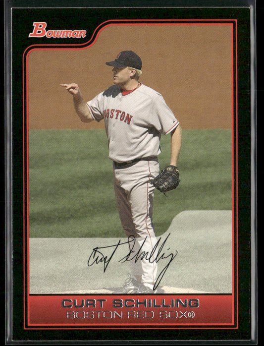 Curt Schilling 2006 Bowman #10 Boston Red Sox