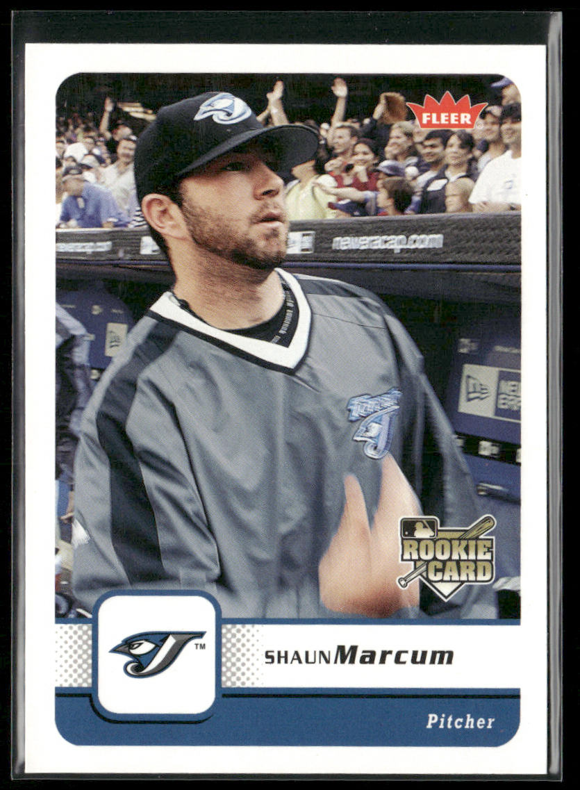 Shaun Marcum 2006 Fleer #53 Toronto Blue Jays