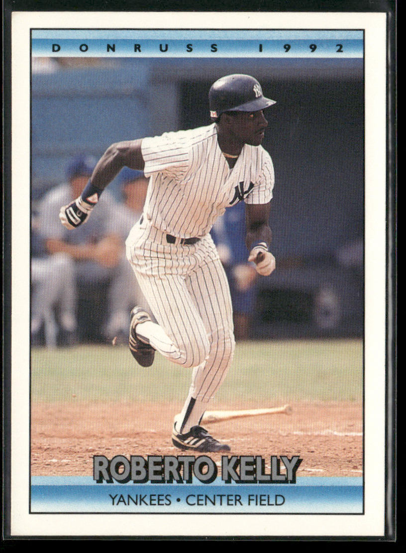 Roberto Kelly 1992 Donruss #73b New York Yankees