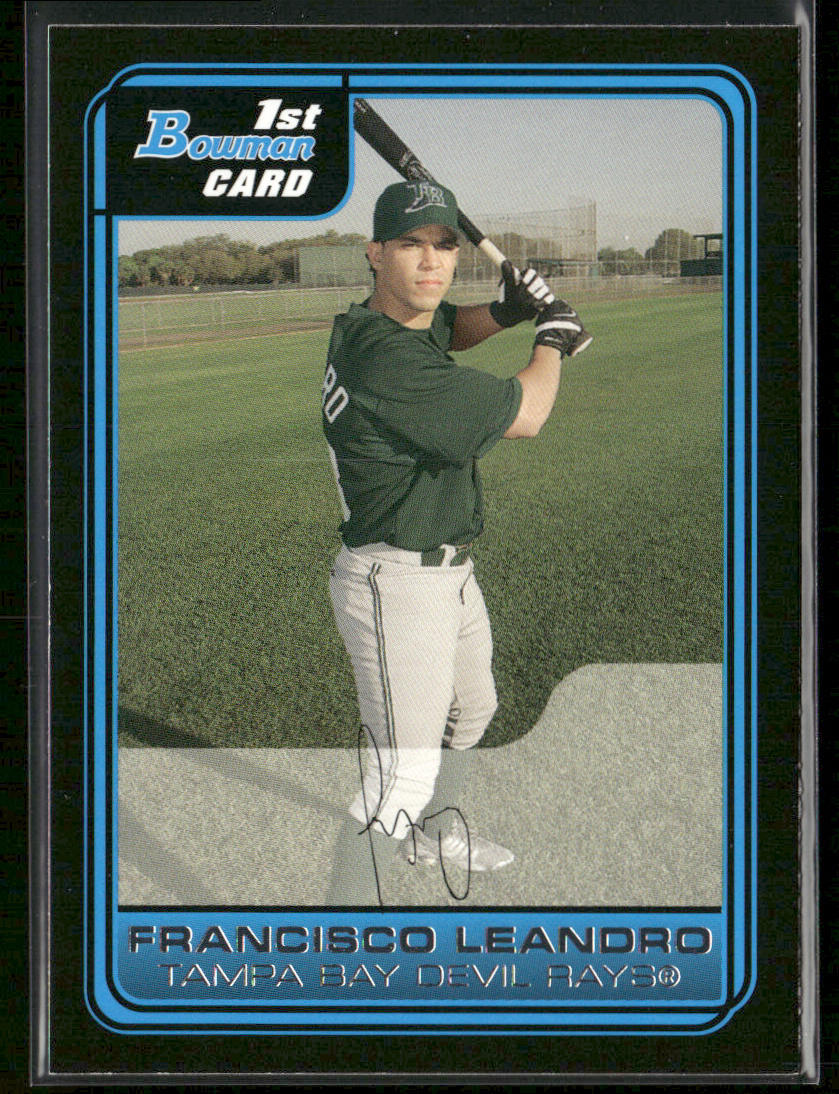 Francisco Leandro 2006 Bowman Prospects #B68 Tampa Bay Devil Rays