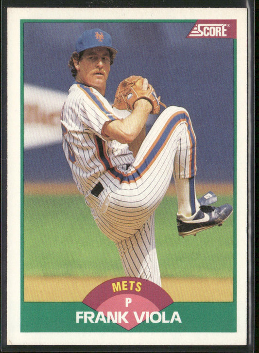 Frank Viola 1989 Score Rookie & Traded #67T New York Mets