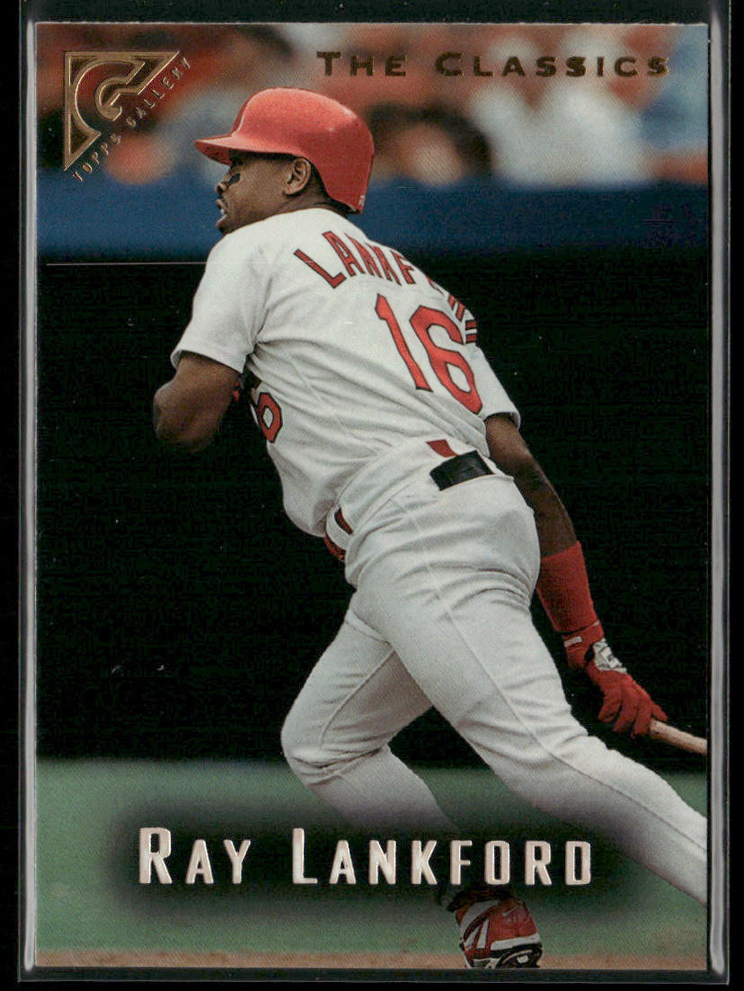 Ray Lankford 1996 Topps Gallery #5 St. Louis Cardinals