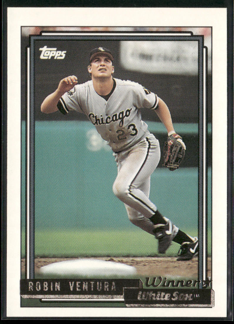 Robin Ventura 1992 Topps Gold Winners #255 Chicago White Sox