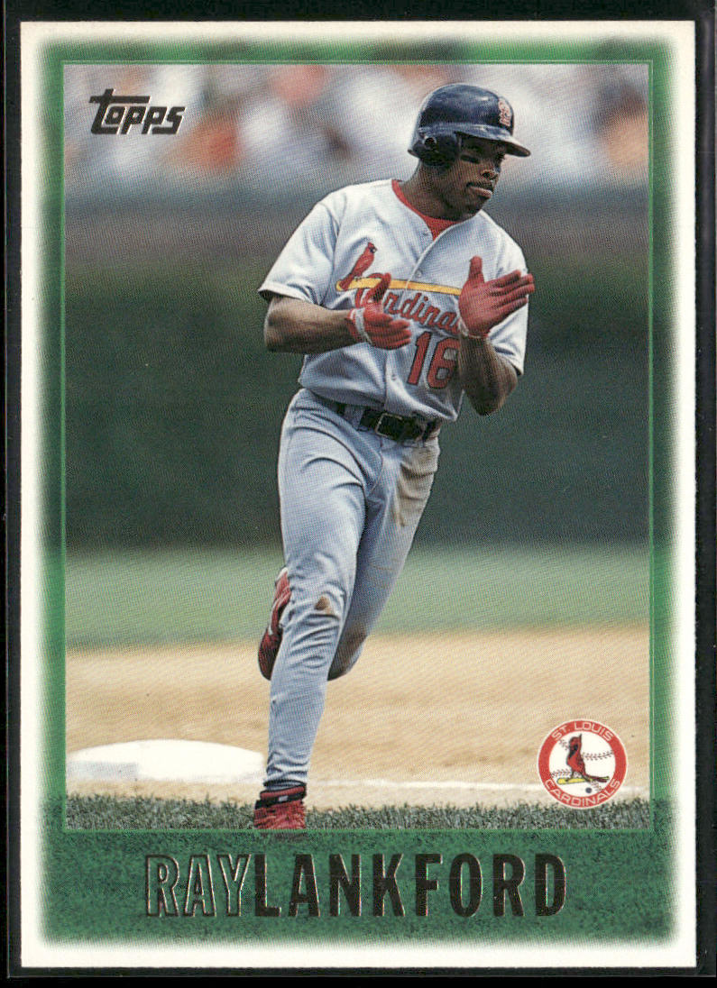 Ray Lankford 1997 Topps #87 St. Louis Cardinals