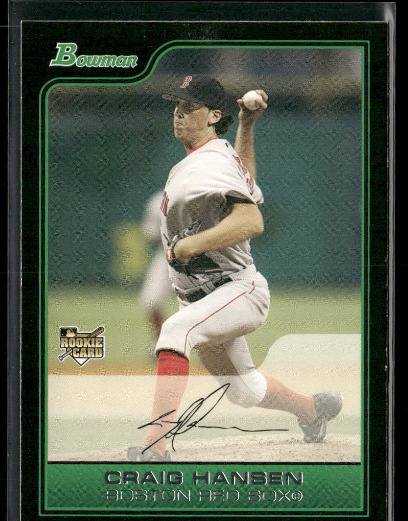 Craig Hansen 2006 Bowman #220 RC Boston Red Sox