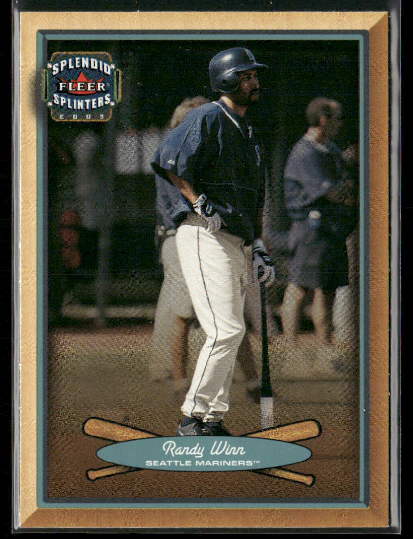 Randy Winn 2003 Fleer Splendid Splinters #89 Seattle Mariners