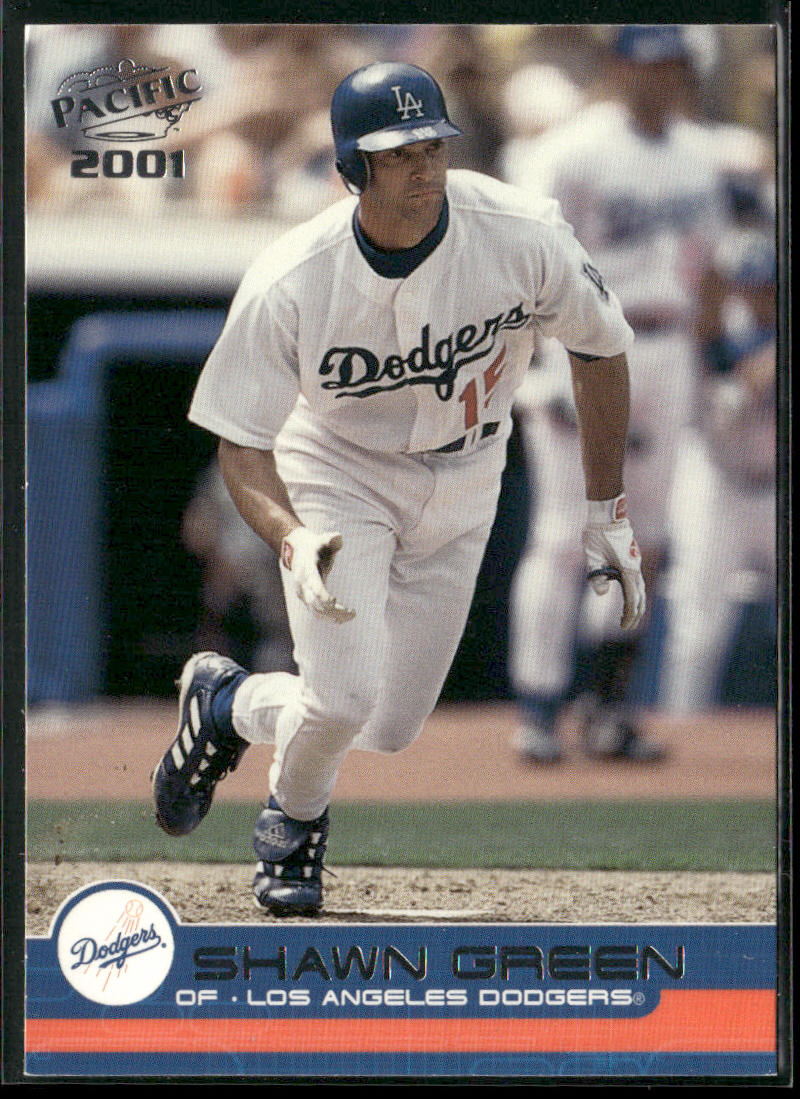 Shawn Green 2001 Pacific #215 Los Angeles Dodgers
