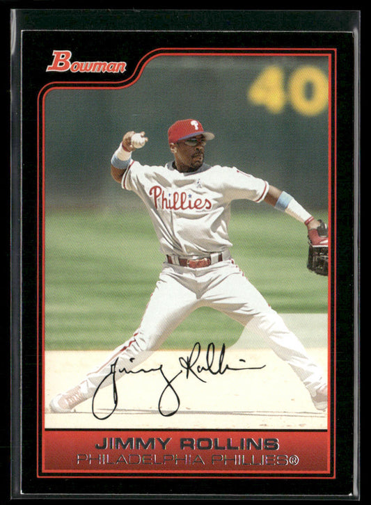 Jimmy Rollins 2006 Bowman #73 Philadelphia Phillies