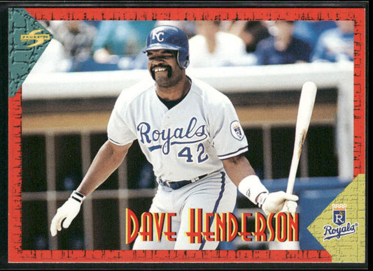 Dave Henderson 1994 Score Rookie & Traded #RT18 Kansas City Royals